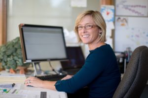 Mid thirties female professional